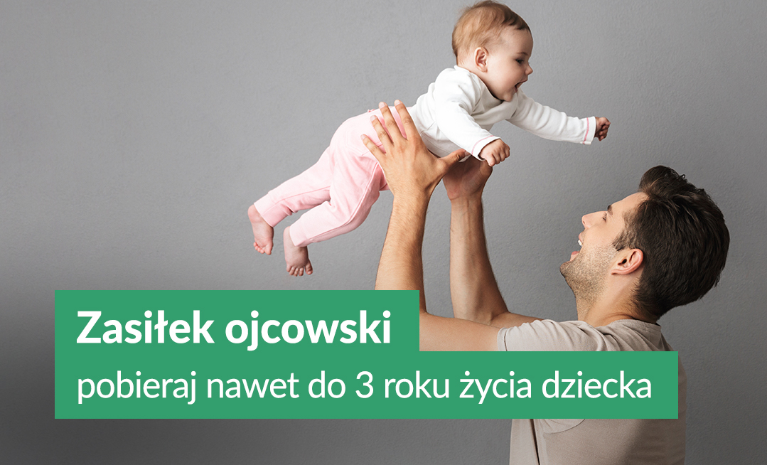 Odroczenie zasiłku ojcowskiego do 3 lat - to możliwe!