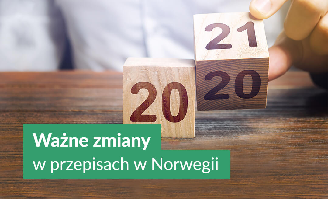 Ważne zmiany w przepisach w Norwegii