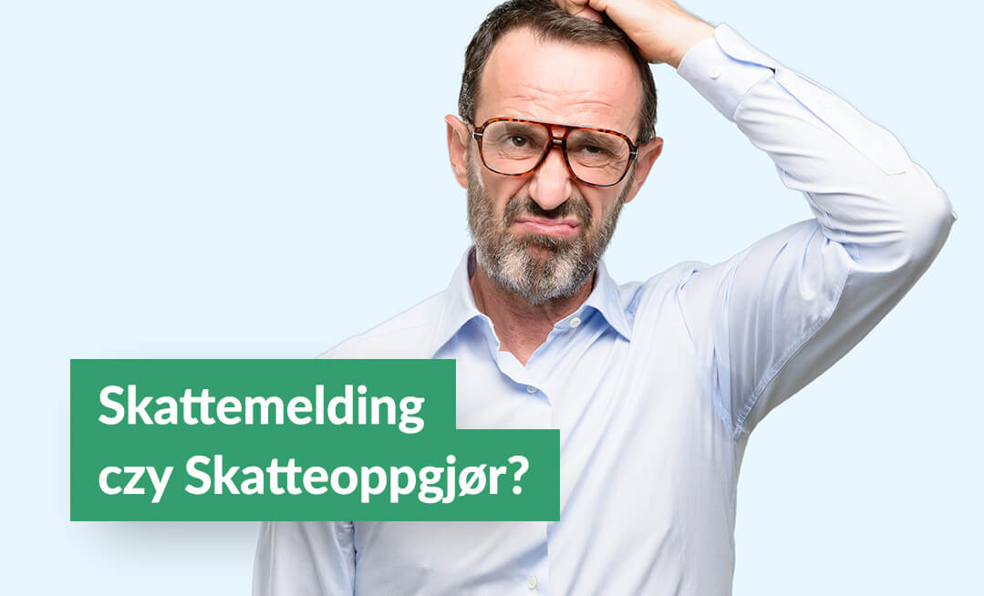 Skattemelding czy Skatteoppgjør?