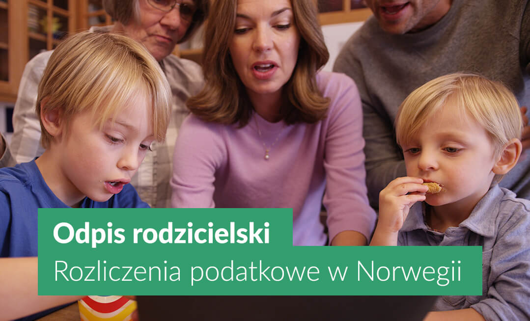 Odpis rodzicielski w rozliczeniach podatku w Norwegii