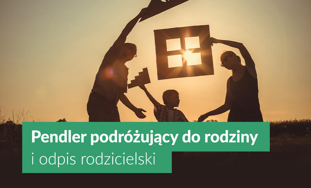 Pendler podróżujący do rodziny i odpis rodzicielski